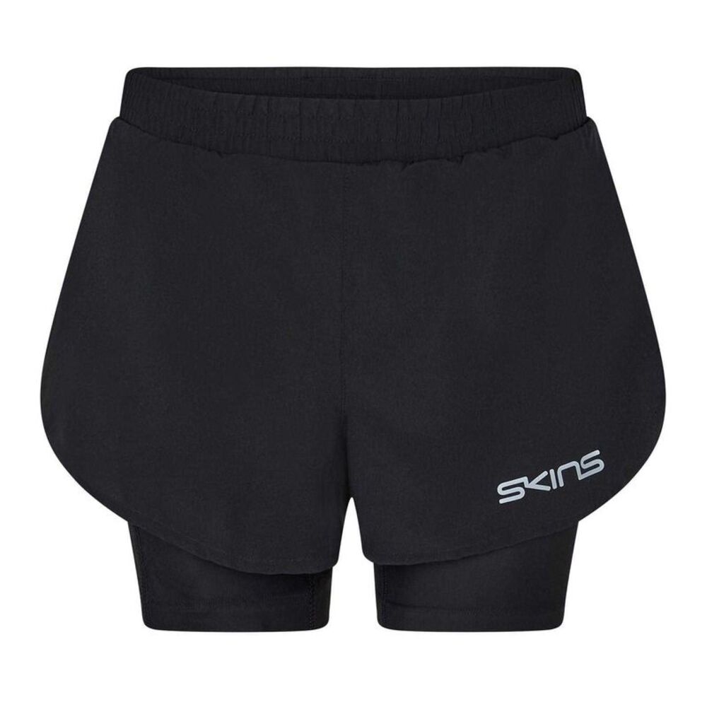Skins Womens/Ladies Series-3 Superpose Running Shorts / Black